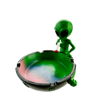 ALIEN Green Ash Tray - 8cm