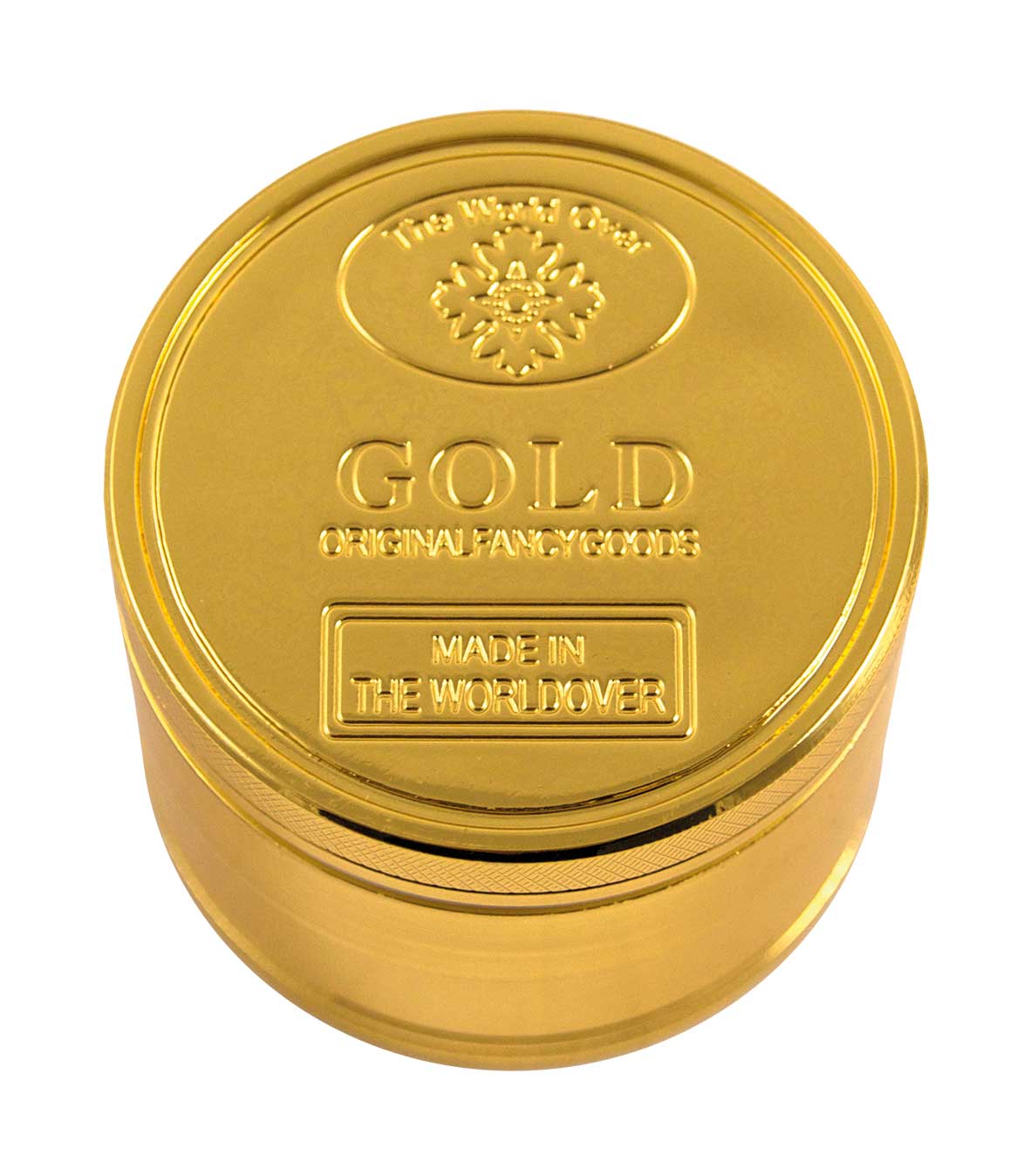 BILLYMART Gold 49mm 4 - Piece Grinder BillyMart