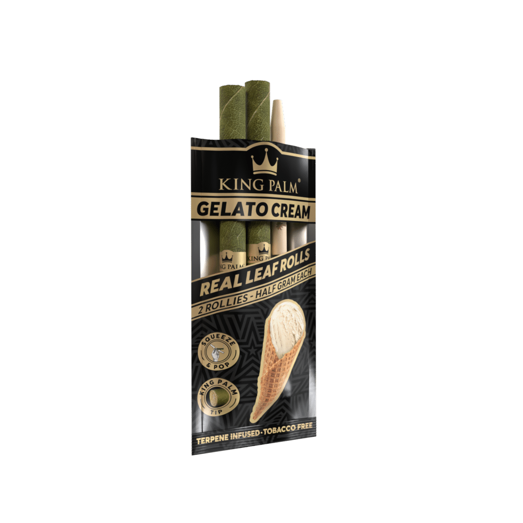 KING PALM Gelato Cream Rollie - 2pk