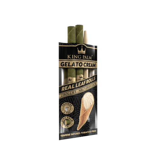 KING PALM Gelato Cream Rollie - 2pk
