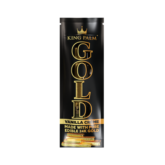 KING PALM Gold Roll Vanilla Cream - 1pk BillyMart