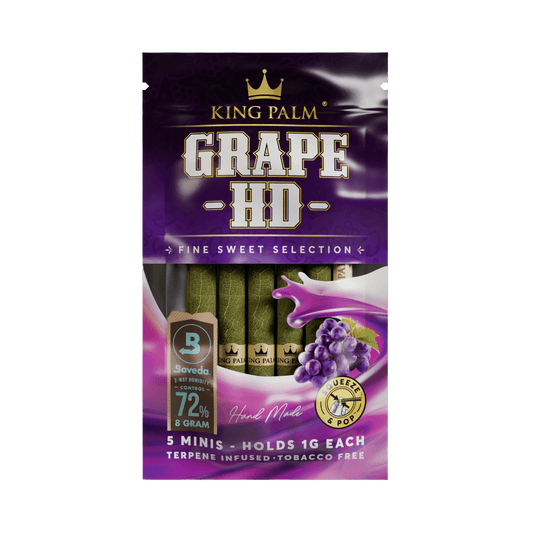 King Palm Grape HD Mini - 5pk