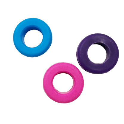 Colored Glow-in-the-Dark Bonza Silicone Grommets