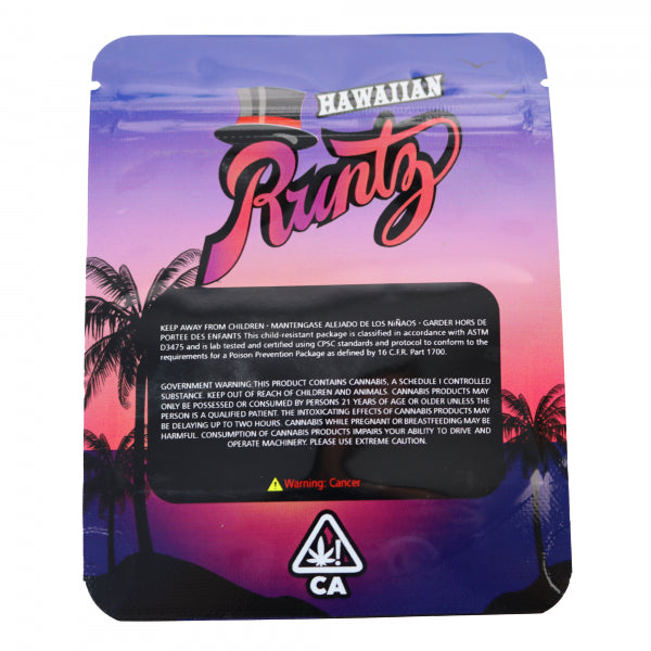 Hawaiian Runtz Anti Smell Ziplock Bag