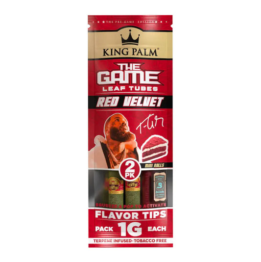 KING PALM Minis THE GAME Red Velvet - 2PK BillyMart