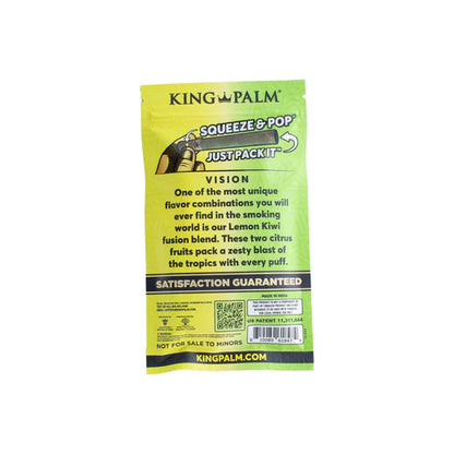 King Palm product packaging with text and branding on a white background