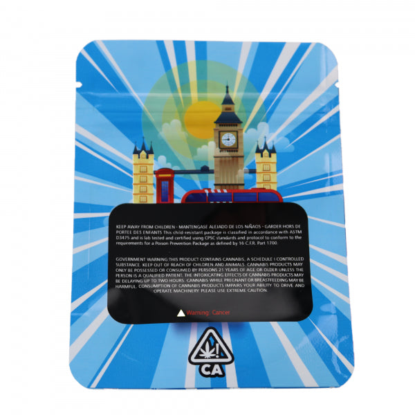 London Pound Cake Anti Smell Ziplock Bag