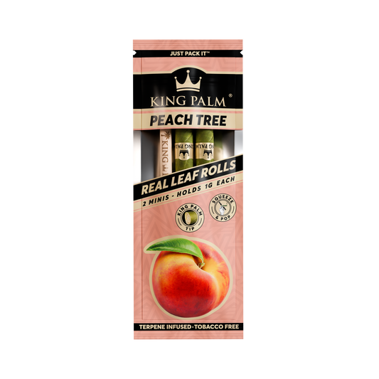 KING PALM Peach Tree Mini - 2pk BillyMart