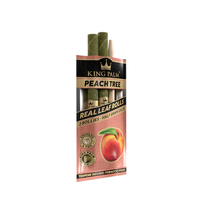 KING PALM Peach Tree Rollie - 2pk BillyMart