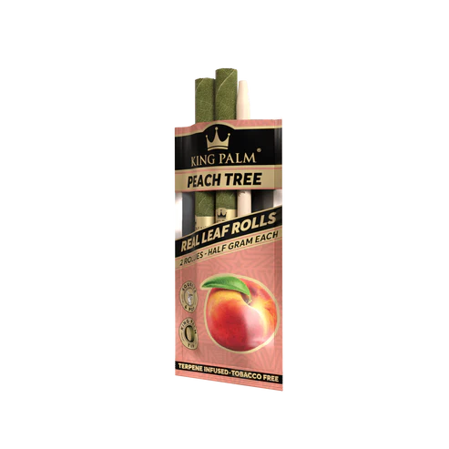 KING PALM Peach Tree Rollie - 2pk BillyMart
