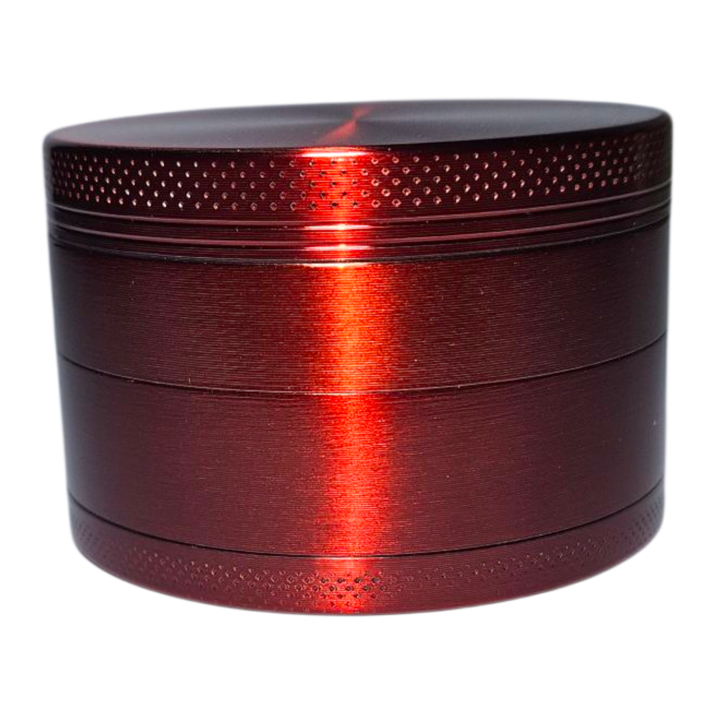 BILLYMART Aluminium 4 Piece Grinder Red - 60mm BillyMart