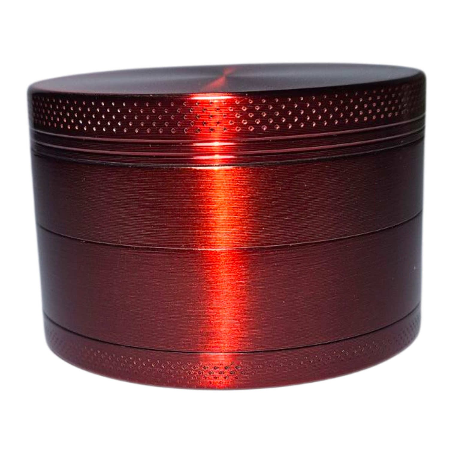 BILLYMART Aluminium 4 Piece Grinder Red - 60mm BillyMart