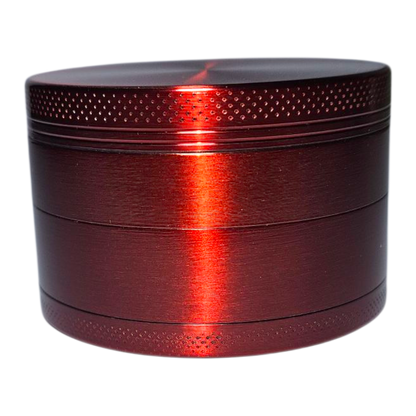 BILLYMART Aluminium 4 Piece Grinder Red - 60mm BillyMart