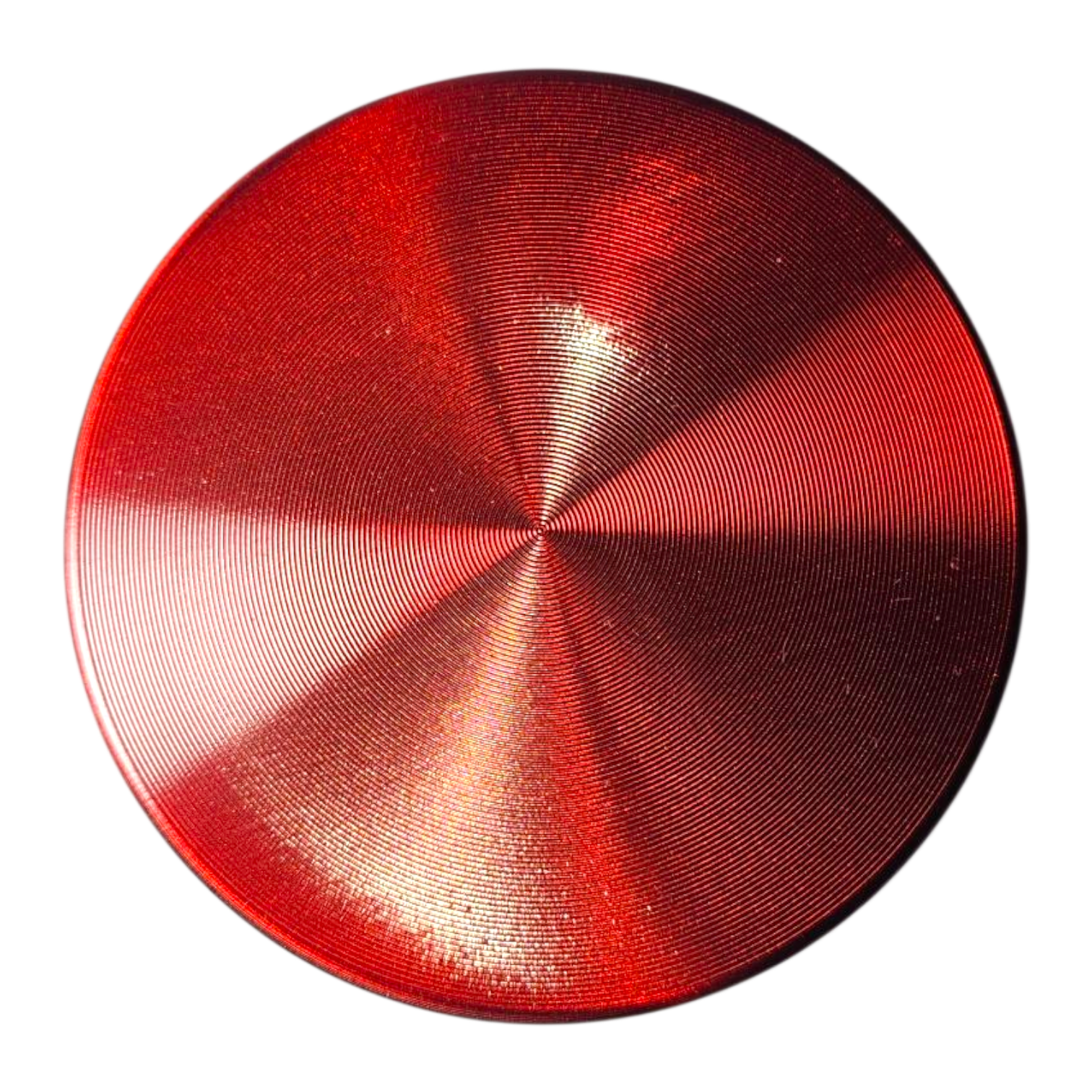 BILLYMART Aluminium 4 Piece Grinder Red - 60mm BillyMart