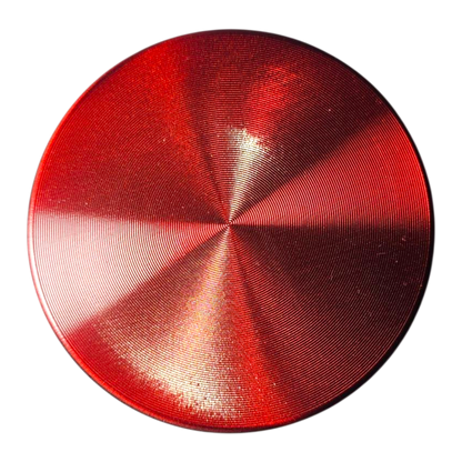BILLYMART Aluminium 4 Piece Grinder Red - 60mm BillyMart