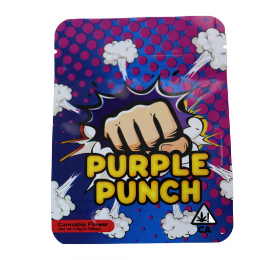 PURPLE Punch Anti Smell Ziplock Bag