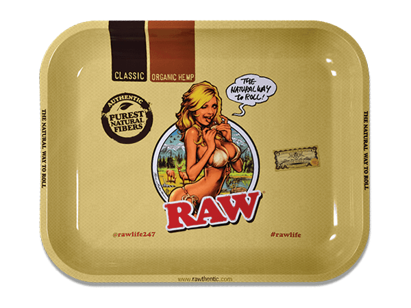 RAW Girl Rolling Tray - Large