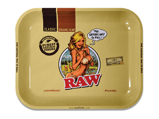 RAW Girl Rolling Tray - Large