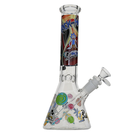 Rick and Morty Glow In The Dark Beaker - 25cm
