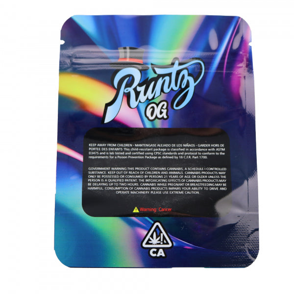 Runtz OG Anti Smell Ziplock Bag