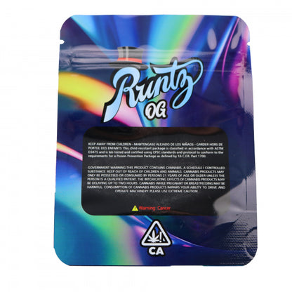 Runtz OG Anti Smell Ziplock Bag
