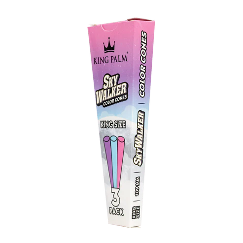 King Palm Sky Walker Color Cones packaging on a white background