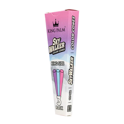 King Palm Sky Walker Color Cones packaging on a white background