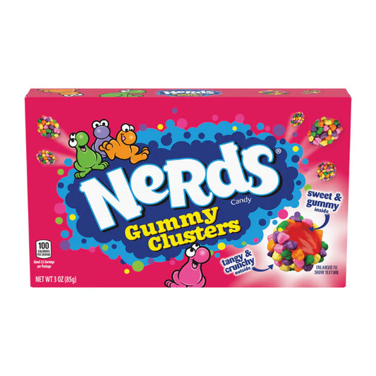 NERDS Rainbow Gummy Clusters - 85g