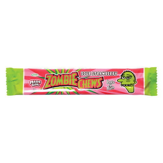 ZOMBIE CHEW Sour Strawberry - 28g