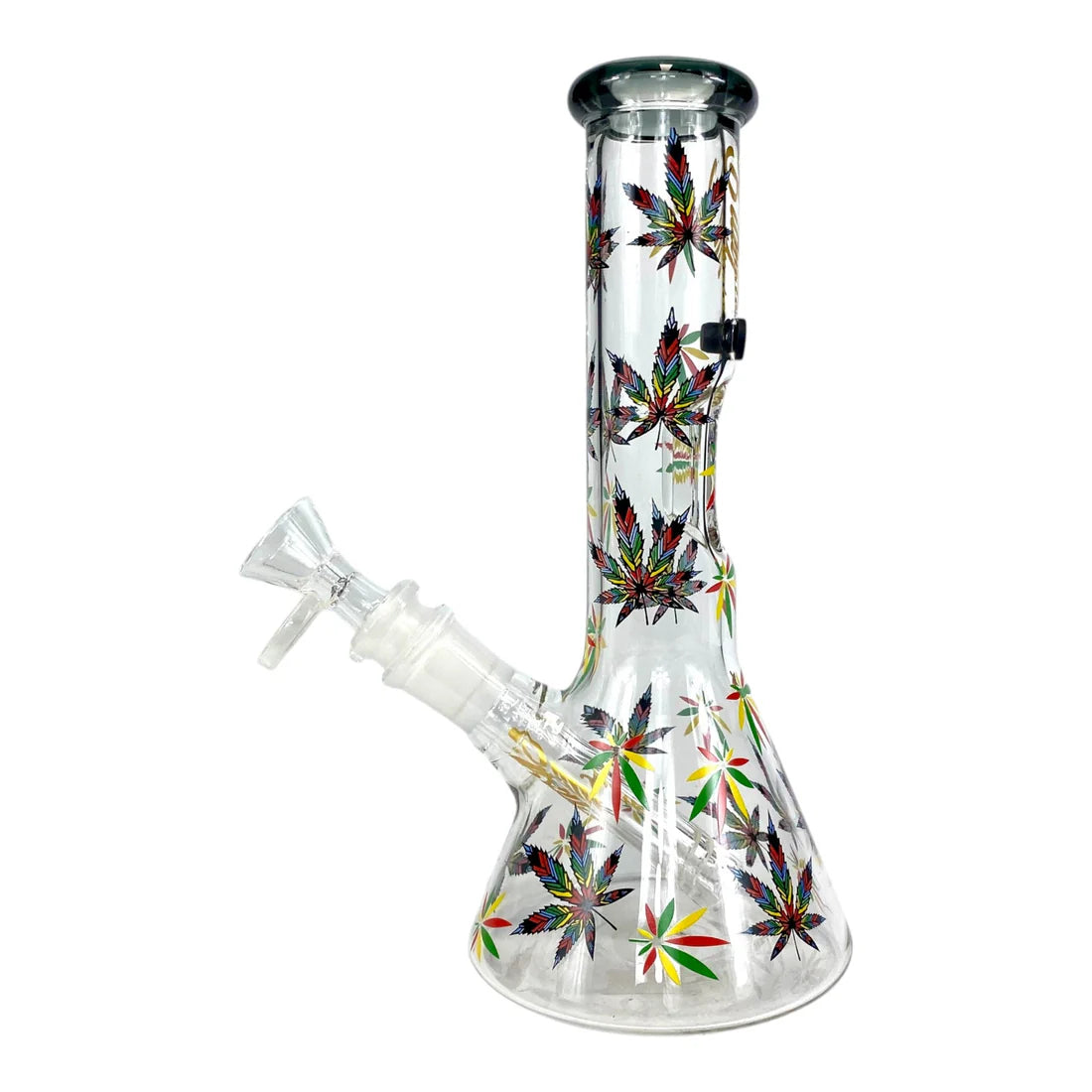 BILLY MATE Rasta Leaf Beaker Bong - 23cm BillyMart