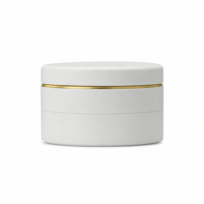 white and gold grinder 