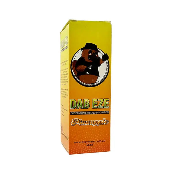 Dab Eze Pineapple concentrate packaging on a white background