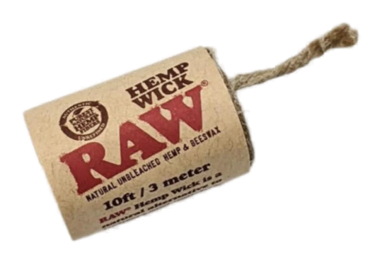 RAW Hemp Wick - 10ft x 3m