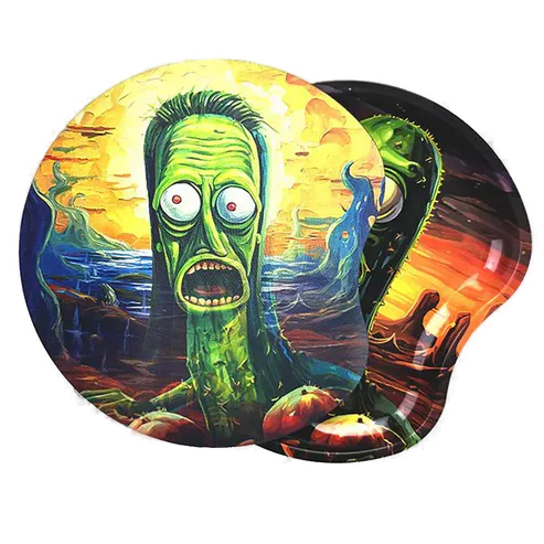 MUTANT Pickle Rick Rolling Tray With Lid - Small