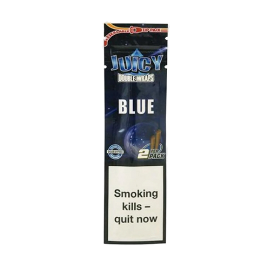 JUICY JAY Double Hemp Wrap Blue - 2pk
