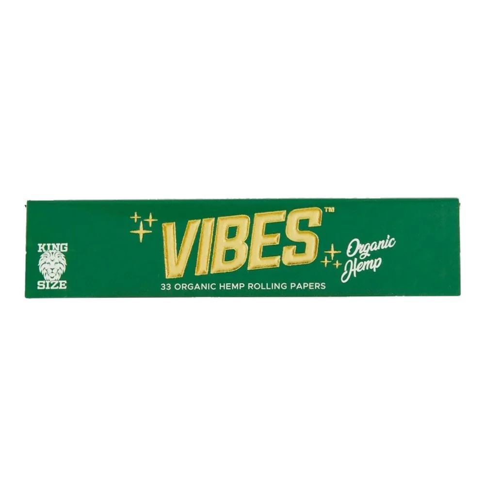 VIBES Organic Hemp Paper King Size