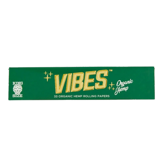 VIBES Organic Hemp Paper King Size