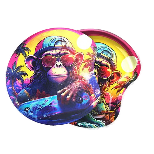 MONKEY Rolling Tray With Lid - Small