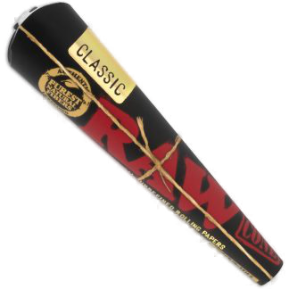 RAW Classic Black Cones King - 3pk