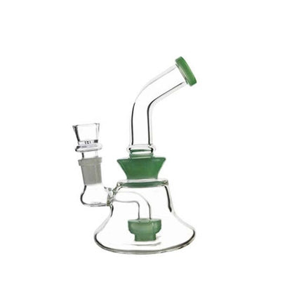 Matrix Perc Bong and Dab Rig 15cm Green