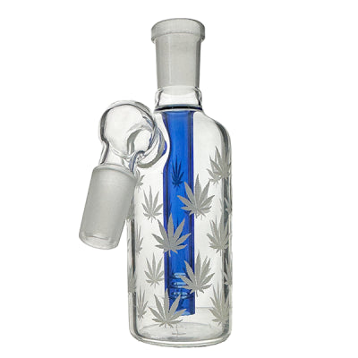 MARIJUANA LEAF Glow In The Dark Ash Catcher - 14mm