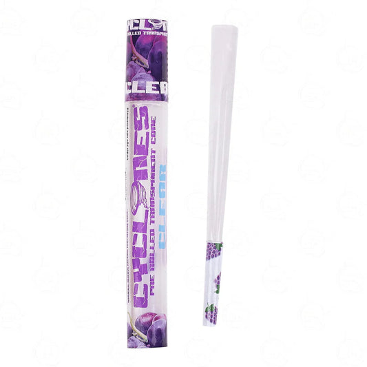 CYCLONES Clear Grape - 1pk BillyMart
