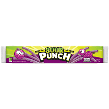 SOUR PUNCH Grape Straws - 57g
