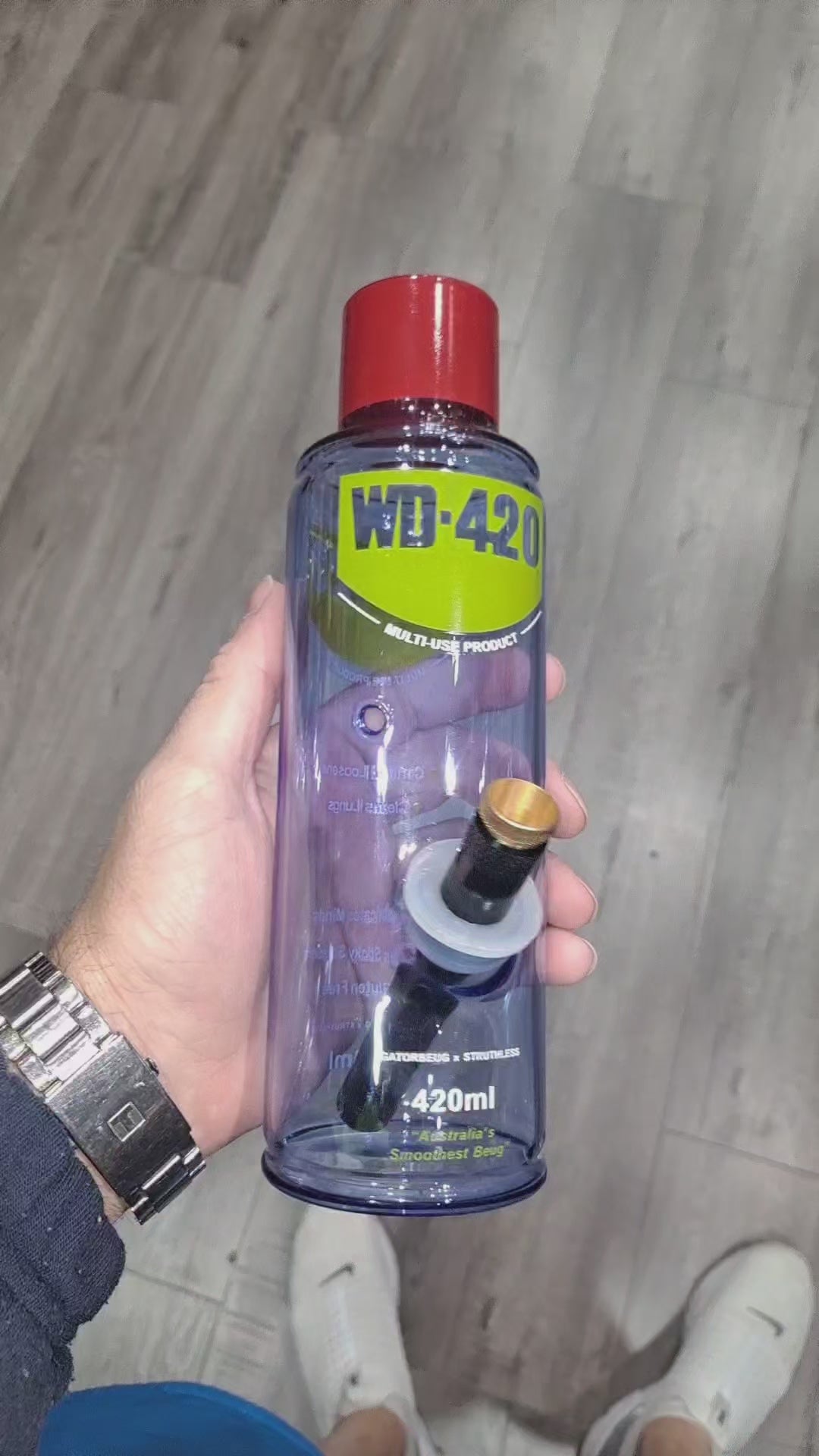 video of the wd420 bong
