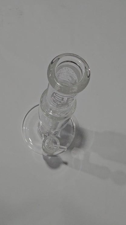 BILLYMART Mushroom Perc Straight Bong - 25cm