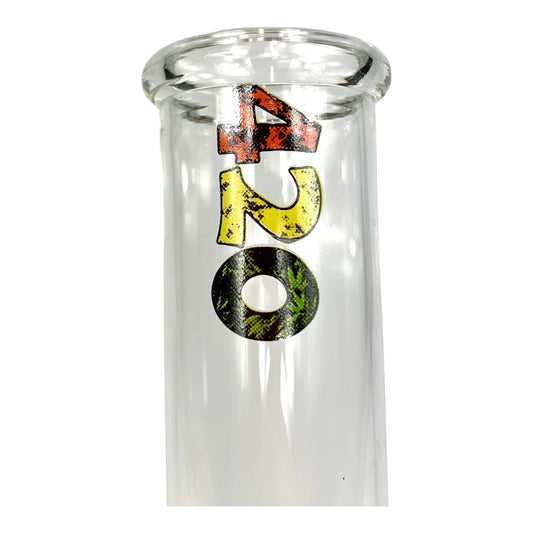 Rasta 420 Bonza Bubble Bong 29cm