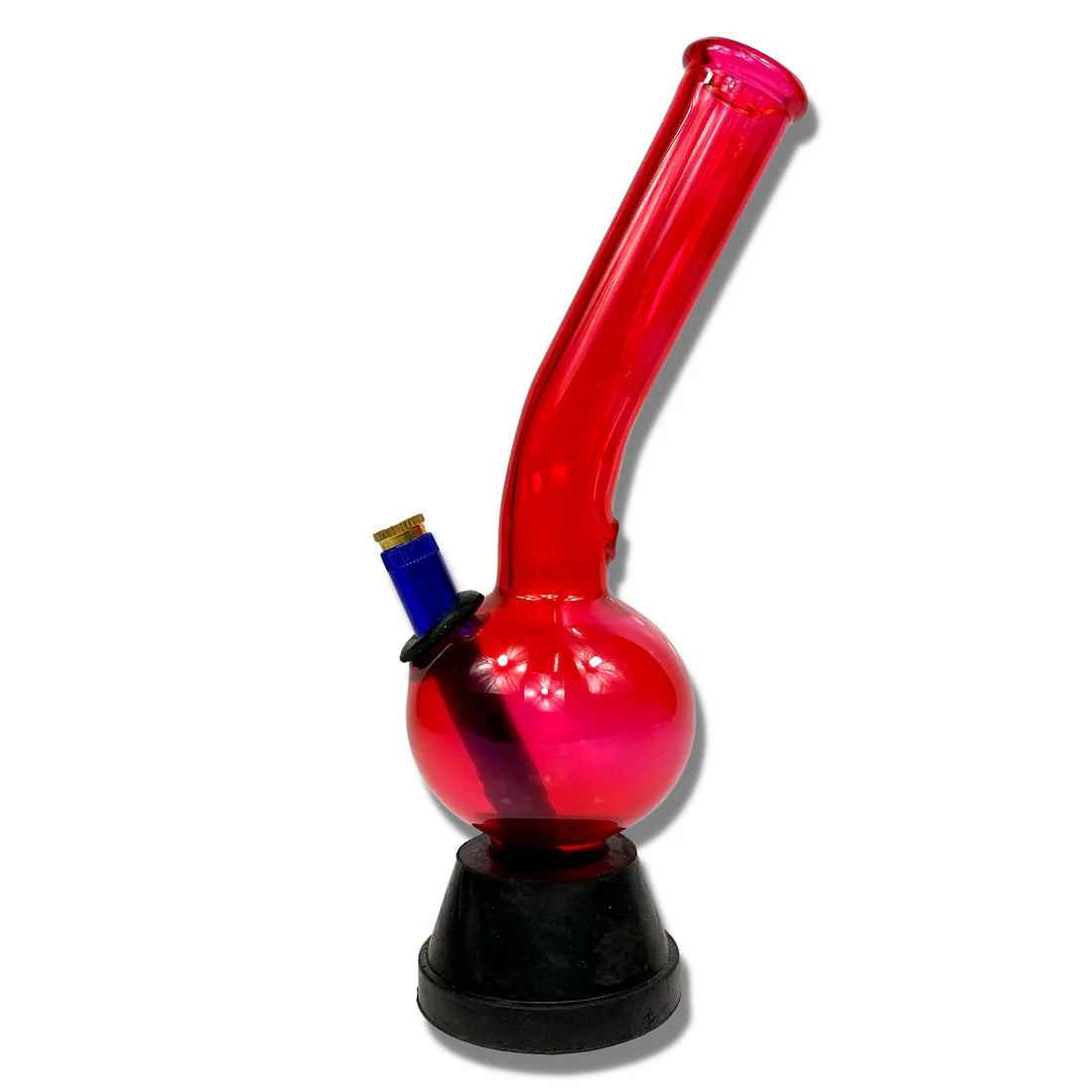 RED Standard Bubble Bong - 29cm BillyMart