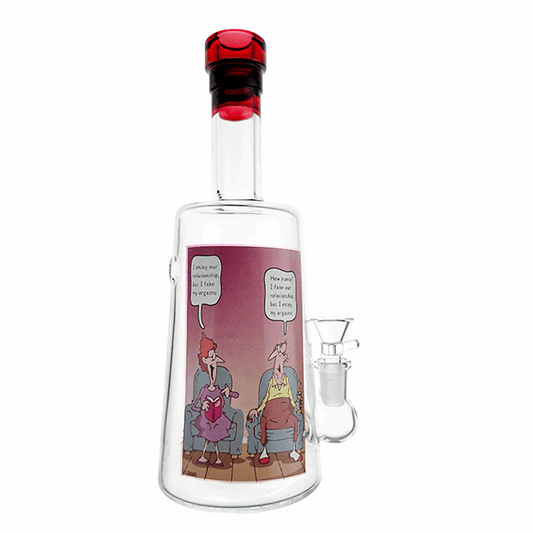 BOTTLE OF IRONY Bong - 23cm BillyMart