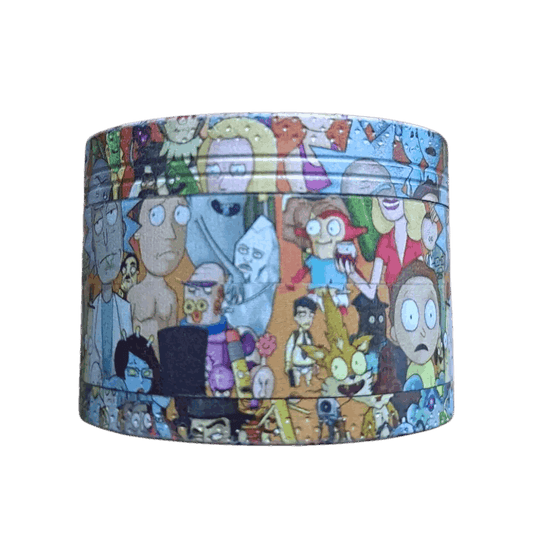 BILLYMART Rick And Morty Grinder 4 Piece - 40mm BillyMart