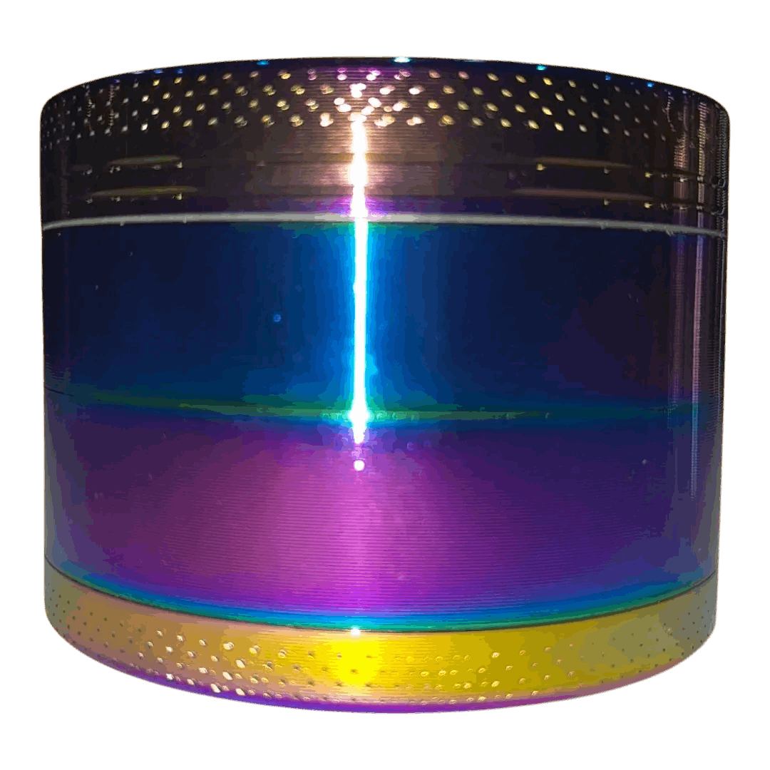 BILLYMART Multi Coloured 4 Piece Grinder - 60mm BillyMart